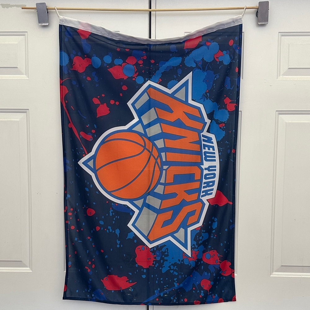 NBA New York Knicks Tapestry - Blue and Orange